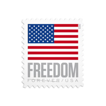 10 Stamps / American Flag (Forever)
